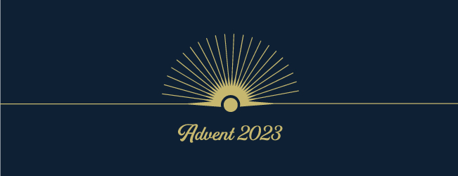 Advent 2023 header image.
